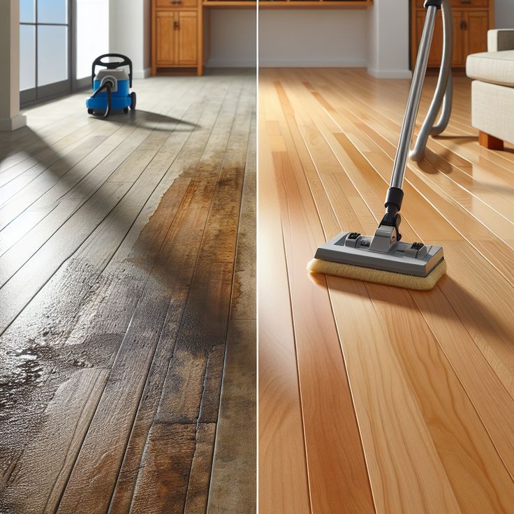 Floor deep cleaning transformation inspiration