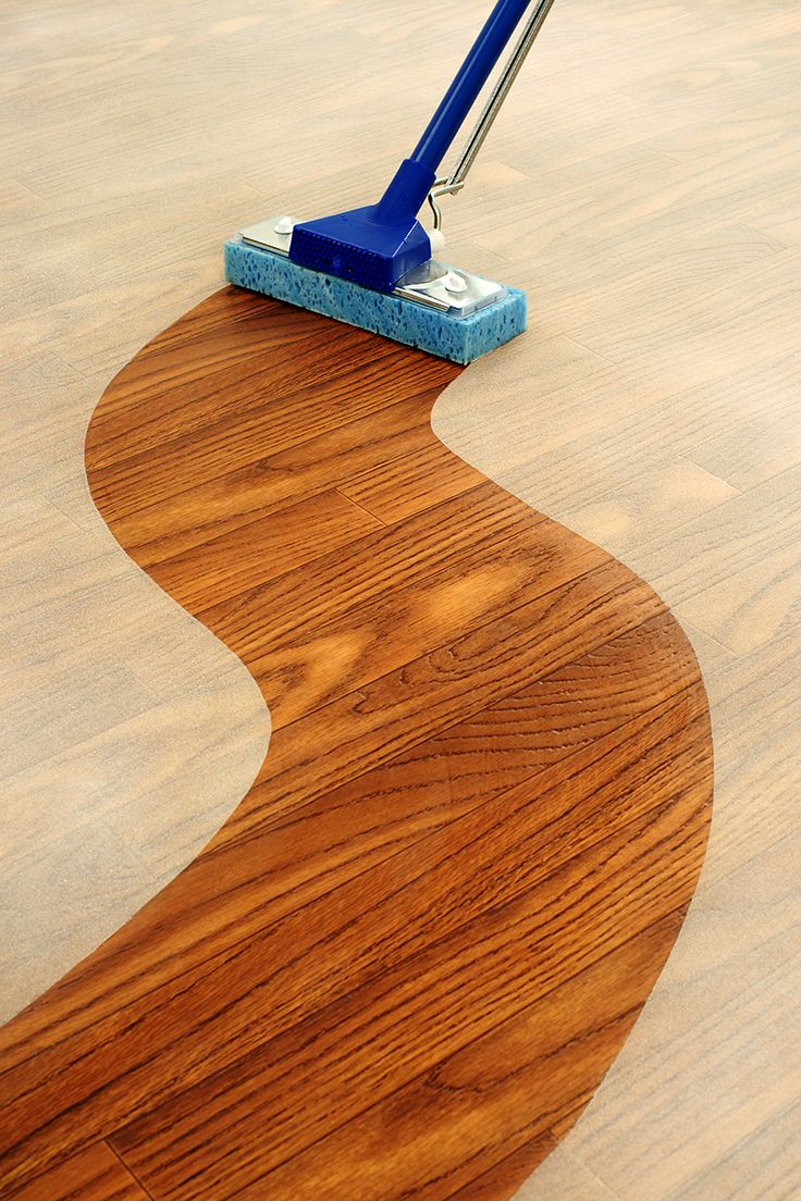 Detailed floor cleaning with a polished finish